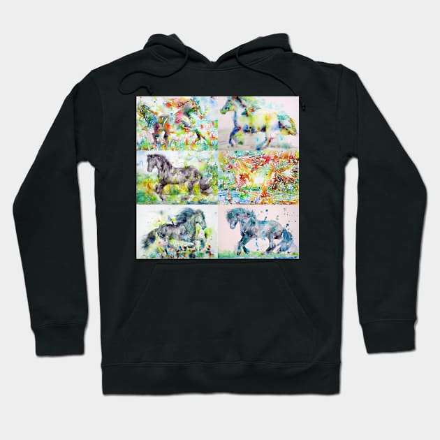 SIX STALLIONS Hoodie by lautir